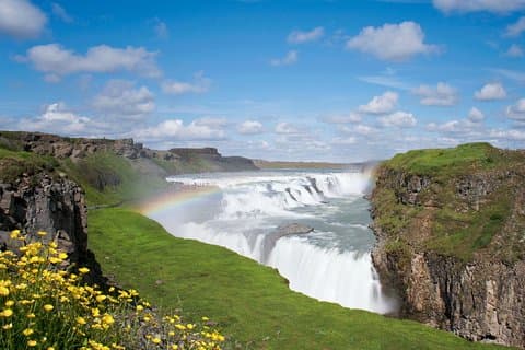 Gullfoss in Summer