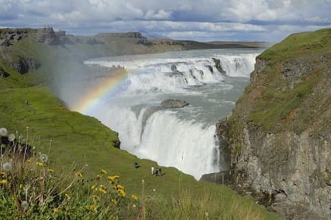 Gullfoss waterfall