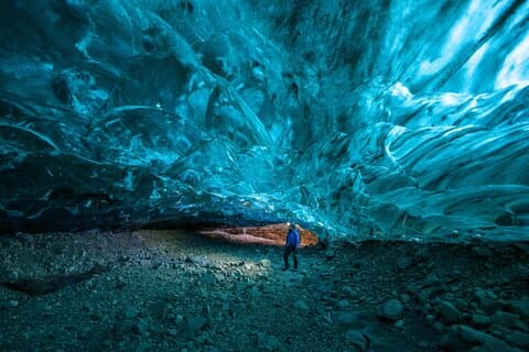 Sapphire Ice Cave December 2024