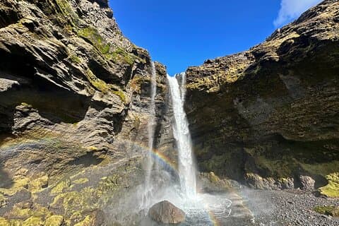 Kvernufoss waterfall