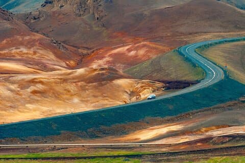 Driving in Iceland