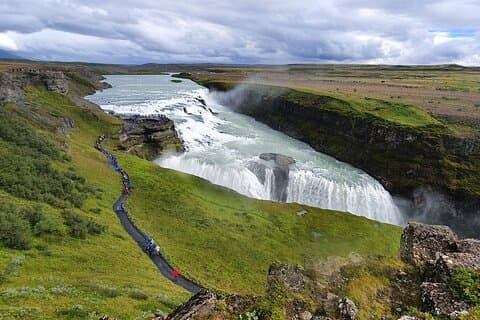 Gullfoss Waterfall