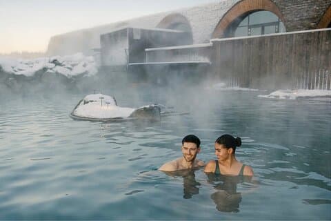 Small Group Golden Circle with Laugarás Lagoon Wellness Tour
