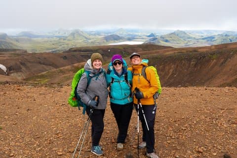 Laugavegur Trek: 4-Day Women-Only Guided Highland Hiking Tour