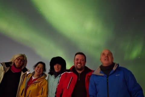 Private Guided Aurora Borealis Experience with Hot Chocolate
