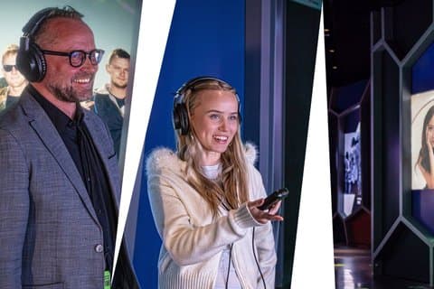 Icelandic Music Exhibition at Harpa in Reykjavik