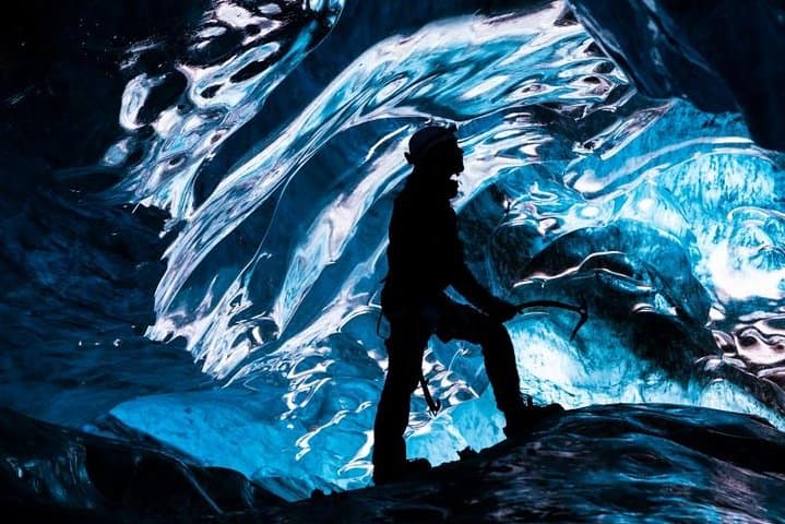 Magic Blue Ice Cave