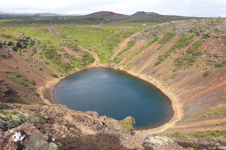 Kerið volcanic crater