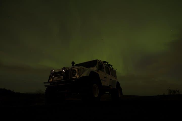 Private Guided Superjeep Northern Lights Hunt