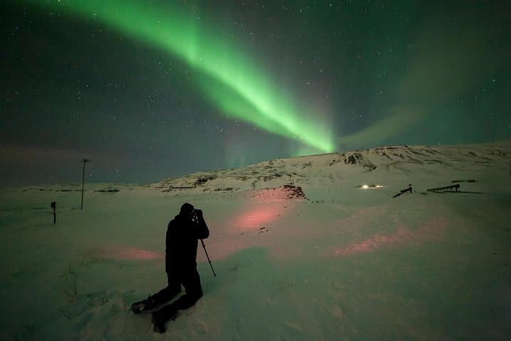 Northern Lights Small-Group Tour From Reykjavik with Hot Choco