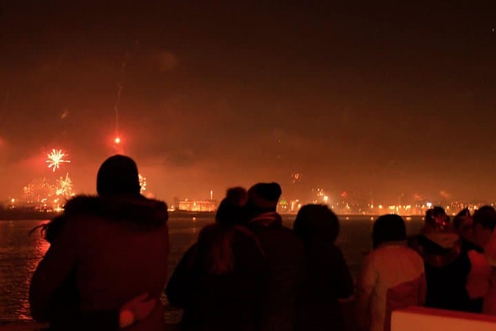 New Year's Eve Celebration at Sea