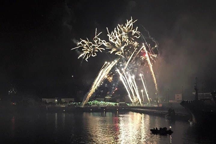 New Year's Eve Celebration at Sea