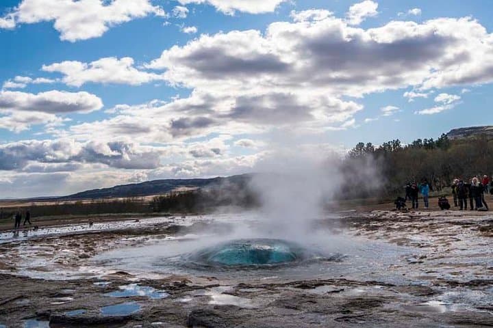 Strokkur at Geysir Geothermal area
