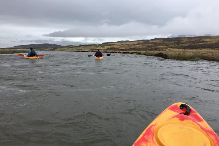 Guided Sit on Top Kayak Tour near Akureyri