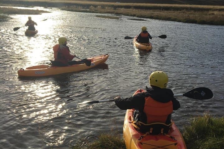 Guided Sit on Top Kayak Tour near Akureyri