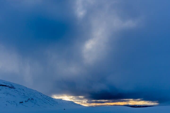 View from Langjokull Glacier