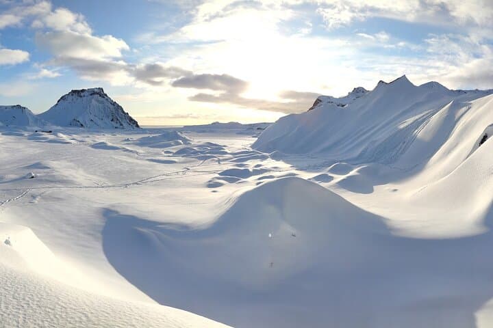Ice Cave Katla, South Coast Waterfalls & Black Sand Beach Private