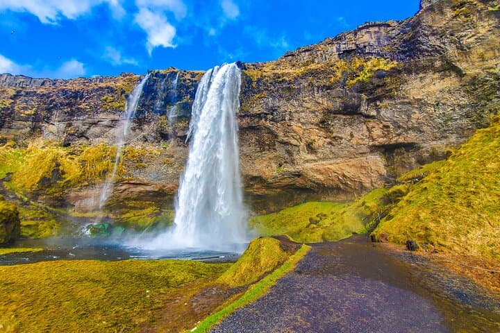 Private South Coast Tour with Katla Ice Cave, Waterfalls & Beach