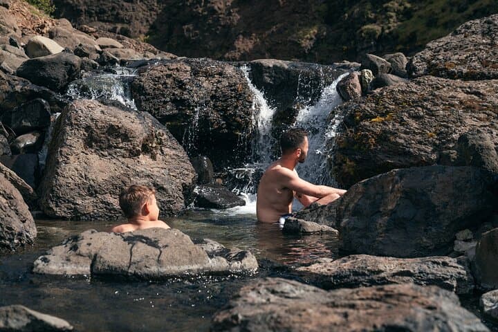 Lava Waterfalls, Sagas & Unique Canyon Baths - Small Group Tour
