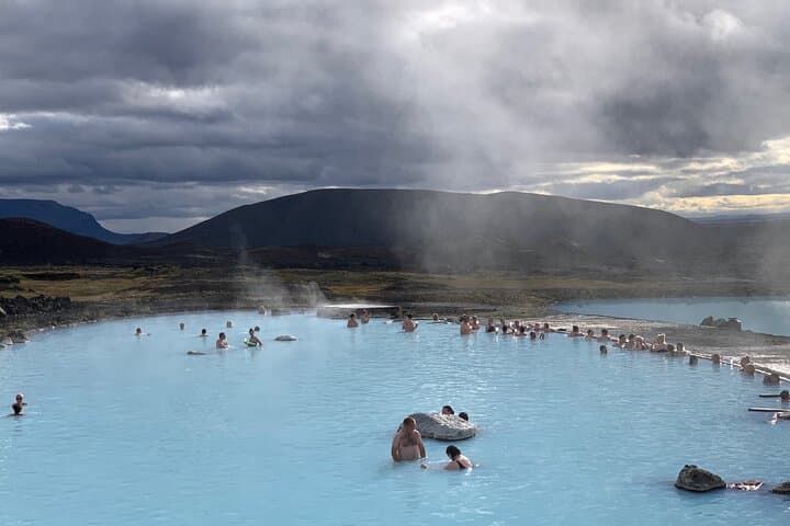 Nature Bath Lake Myvatn