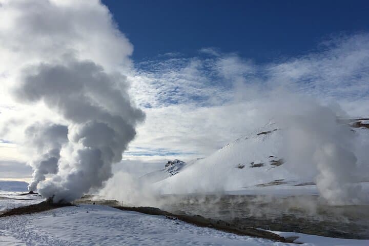 Private: Lake Myvatn & Godafoss Waterfall tour from Akureyri