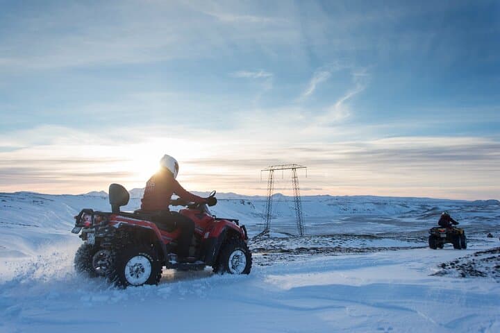 ATV Quad Bike Tour & Blue Lagoon Experience from Reykjavik