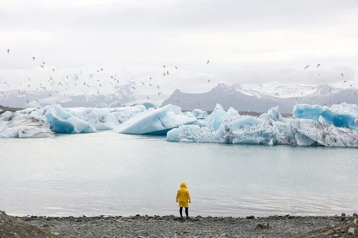 Private Glacier Lagoon, Diamond Beach & South Coast