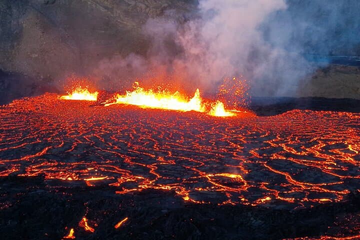 Volcano Hike & Northern Lights Combo Tour