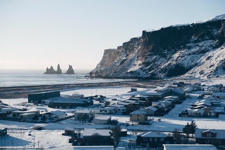 Vík in winter