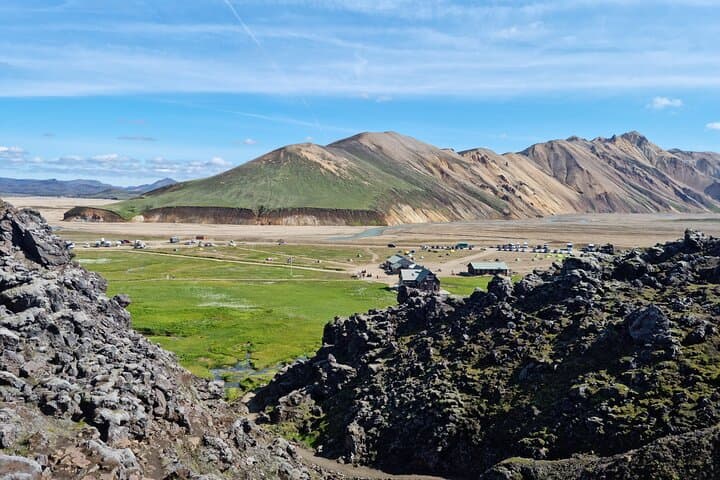 Private Day Trip in Landmannalaugar South Region area on a 4x4 truck