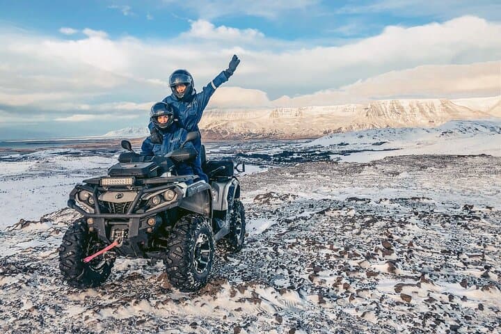 2.5 hour Twin Peaks ATV Adventure with pickup from Reykjavik