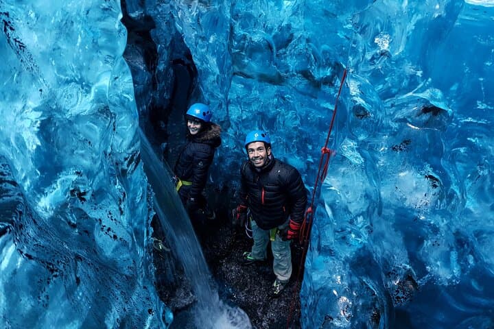 Ice Cave and Glacier Walk into Blue Glacier Canyon