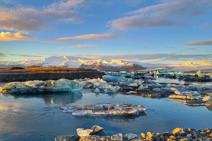Jökulsárlón, Diamond Beach, Blue Ice Cave from Hofn Airport