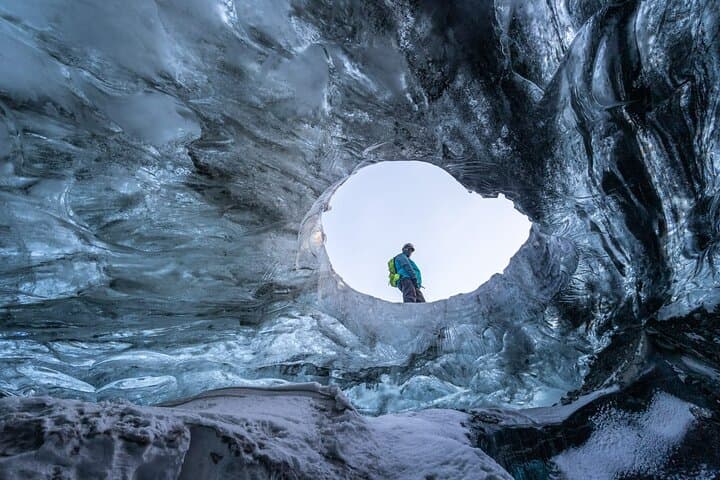 Jökulsárlón, Diamond Beach, Blue Ice Cave from Hofn Airport