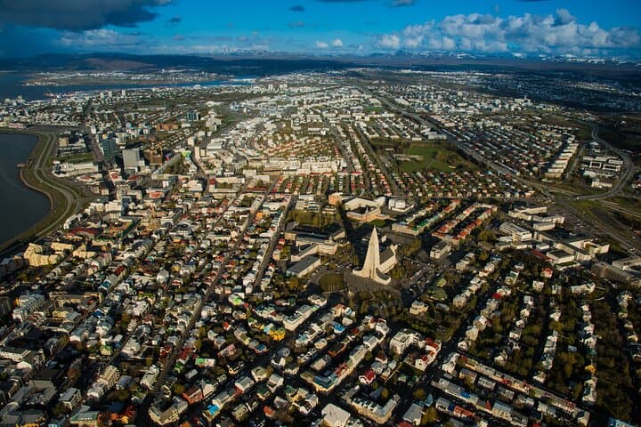 Downtown Reykjavik.