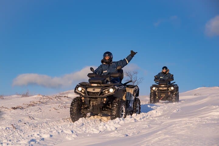 ATV Quad Bike Tour & Blue Lagoon Experience from Reykjavik