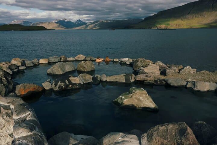 Full Day Private Golden Circle and Hot Springs Tour in Hvammsvík