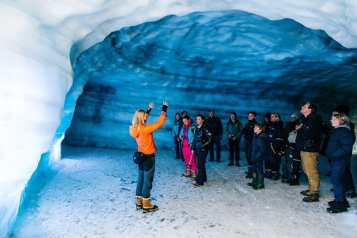Private West Coast Waterfalls and Ice Cave Tour