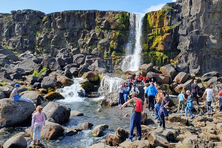 Öxaráfoss Þingvellir