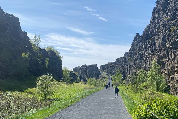 From Þingvellir National Park, Golden Circle day tour