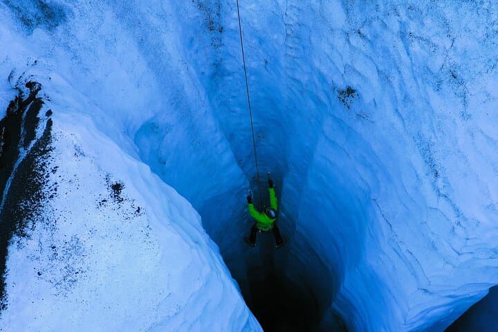 Ice climbing at Sólheimajökull ( 4 prs max)