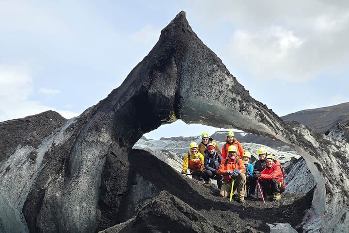 Incredible sculptures the glacier creates.