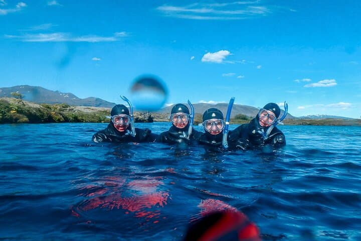 Silfra Fissure Snorkeling with Underwater Photos from Reykjavík