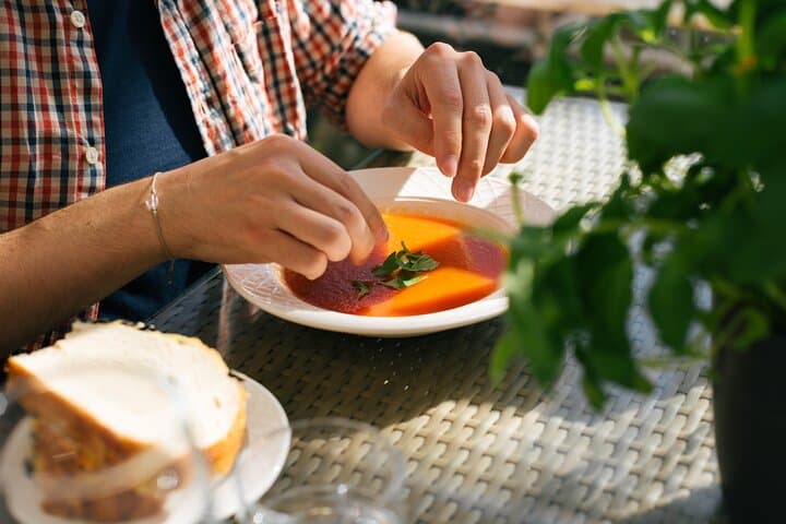 famous Friðheimar greenhouse tomato soup