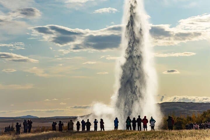 Combo Tour: Private Golden Circle with South Coast from Reykjavik