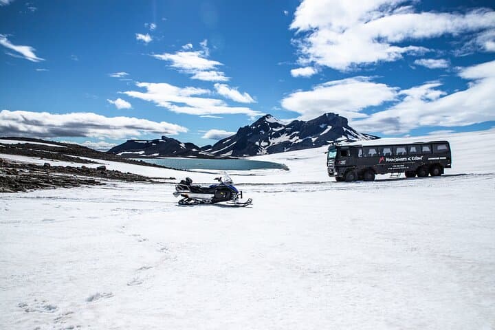 Private Golden Circle Tour and Snowmobiling Adventure