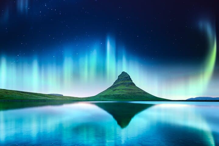 Mt Kirkjufell, the mos photographed mountain in Iceland