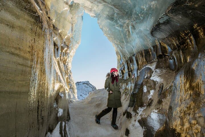 Private South Coast Tour with Katla Ice Cave, Waterfalls & Beach