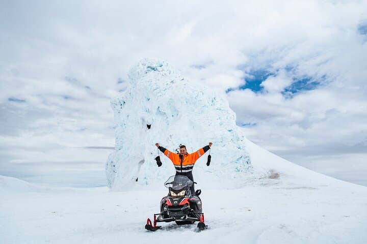 Highland Snowmobiling Tour in Southern Iceland