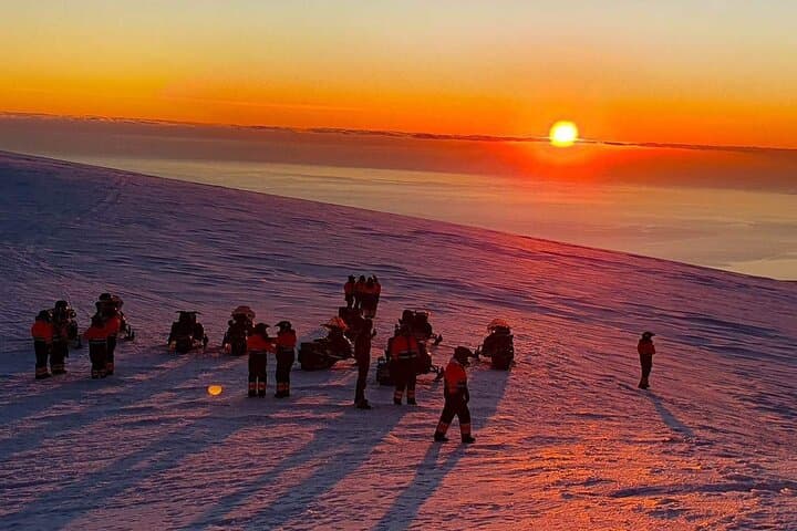 Highland Snowmobiling Tour in Southern Iceland